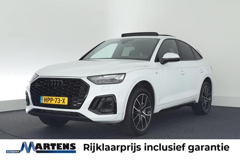 Wit Gebruikt 2021 Audi Q5 Sportback S-Line SUV | € 43.939 (Eerlijke prijs) - Afbeelding 1/4