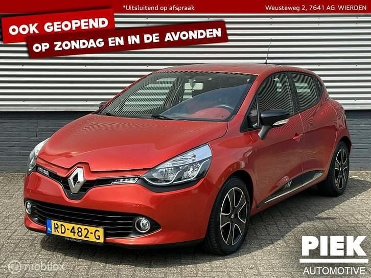 Rood Gebruikt 2013 Renault Clio IV Dynamique Hatchback | € 4.999 (Super prijs) - Afbeelding 1/3