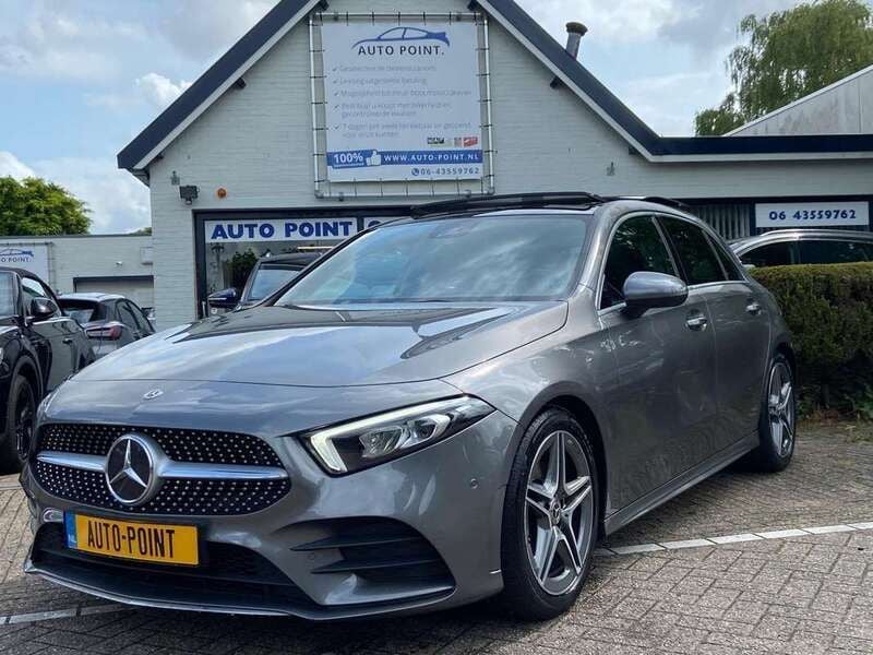 Grijs Gebruikt 2018 Mercedes A200 AMG Hatchback | € 22.899 (Eerlijke prijs) - Afbeelding 1/3