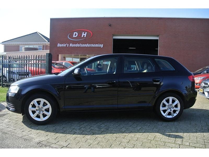 Occasion Audi A3 Ambiente 125 PK (91 kW) 2008 Zwart Hatchback