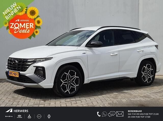 Polar white (pyw) Gebruikt 2021 Hyundai Tucson N Line SUV | € 30.685 (Eerlijke prijs) - Afbeelding 1/4