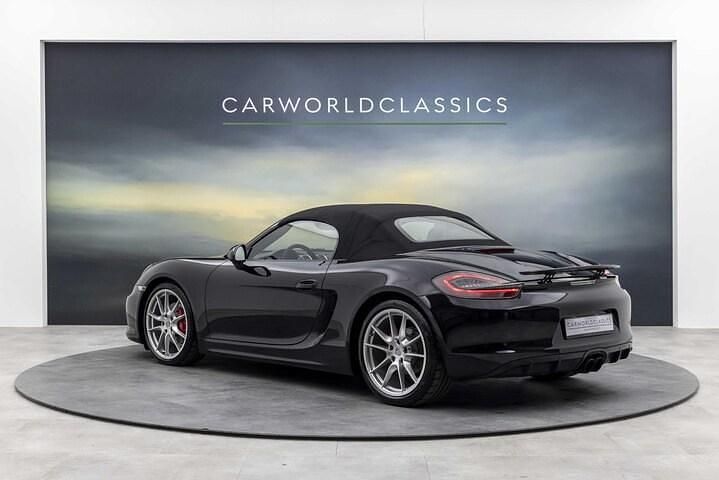Occasion Porsche Boxster GTS 330 PK (242 kW) 2016 Zwart (metallic) Cabriolet