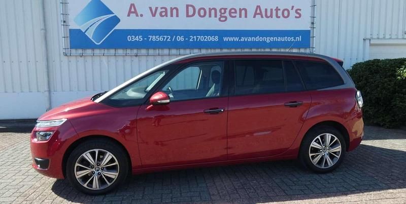 Rood Gebruikt 2014 Citroën Grand C4 Picasso Intensive MPV | € 7.895 (Super prijs) - Afbeelding 1/4