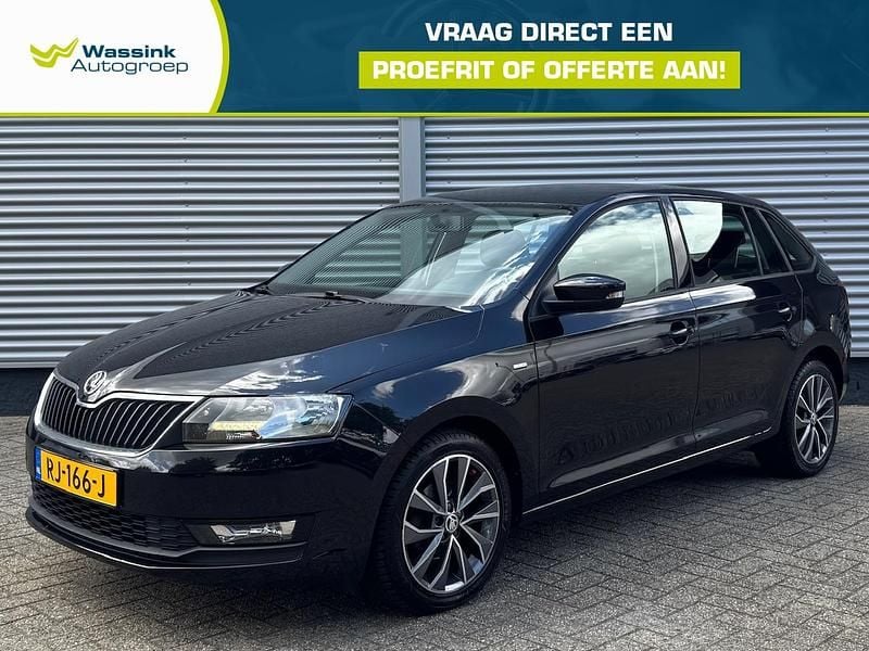 Zwart Occasion 2018 Skoda Rapid Drive Stationwagen | € 14.045 (Eerlijke prijs) - Afbeelding 1/4