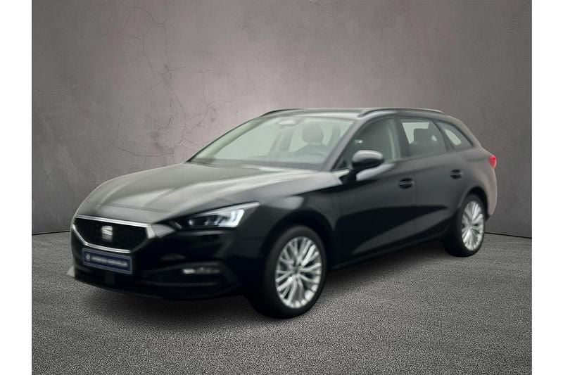 Zwart Nieuw 2025 Seat Leon Business Stationwagen | € 40.325 (Eerlijke prijs) - Afbeelding 1/4