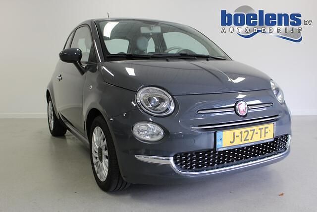Grijs Gebruikt 2020 Fiat 500 Lounge Hatchback | € 10.249 (Eerlijke prijs) - Afbeelding 1/4