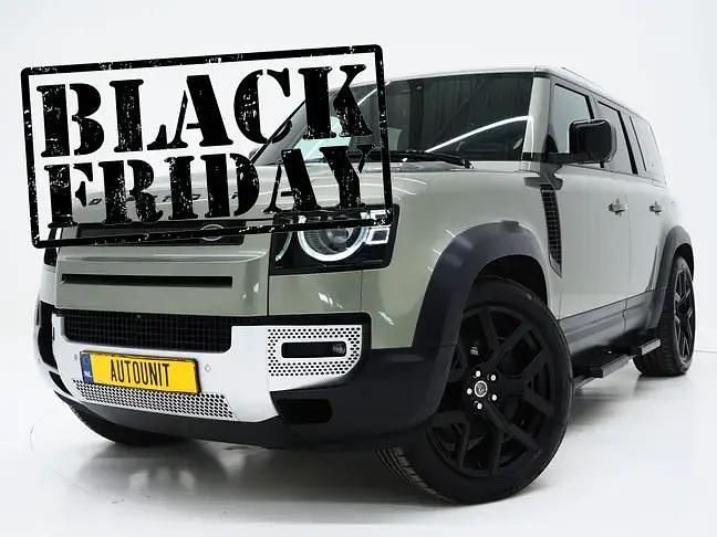 Groen (metallic) Gebruikt 2021 Land Rover Defender SUV | € 76.840 (Eerlijke prijs) - Afbeelding 1/4