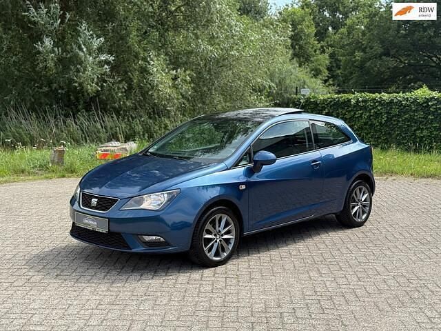 Blauw, metallic lak Gebruikt 2014 Seat Ibiza SC I-Tech Hatchback | € 7.250 (Iets duurder) - Afbeelding 1/4