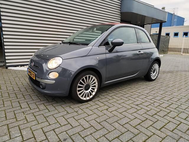 Grijs Gebruikt 2009 Fiat 500C Pop Cabriolet | € 3.250 (Duur) - Afbeelding 1/4