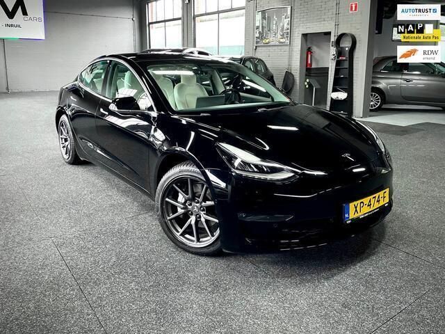Occasion Tesla Model 3 Long Range RWD 258 kW (351 PK) 2019 Zwart Sedan