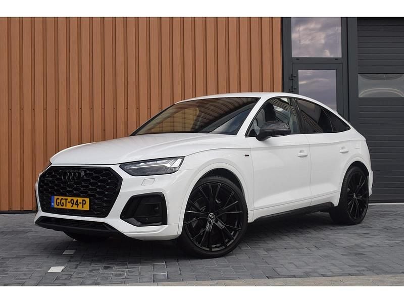 Wit Gebruikt 2021 Audi Q5 Sportback S-Line SUV | € 47.950 (Eerlijke prijs) - Afbeelding 1/4