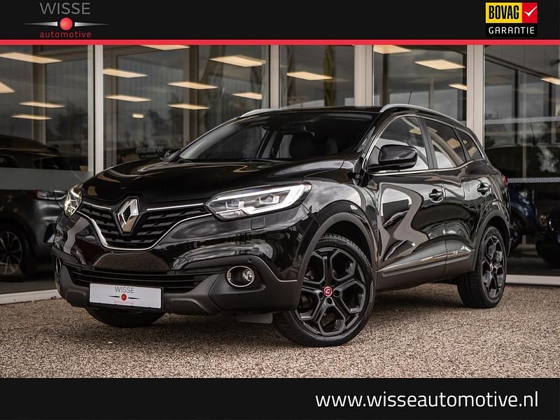 Zwart metallic Gebruikt 2017 Renault Kadjar Signature SUV | € 16.445 (Eerlijke prijs) - Afbeelding 1/4