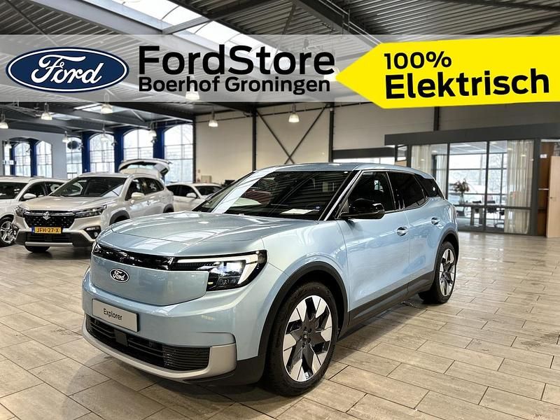 Blauw (metallic) Occasion 2025 Ford Explorer Extended Range SUV | € 39.950 (Goede deal) - Afbeelding 1/4