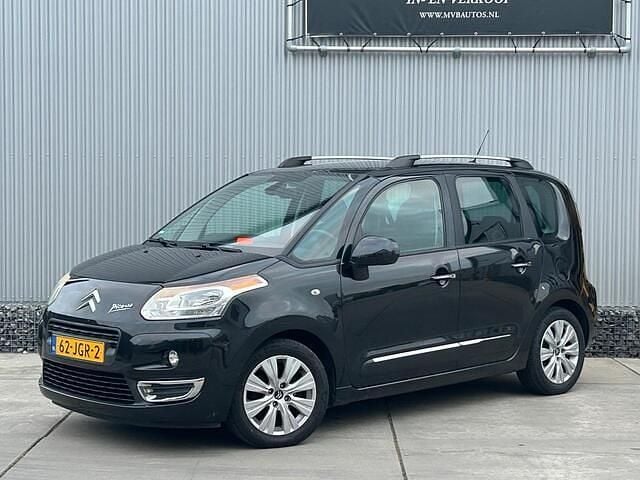 Zwart Gebruikt 2009 Citroën C3 Picasso Exclusive MPV | € 2.495 (Goede deal) - Afbeelding 1/4