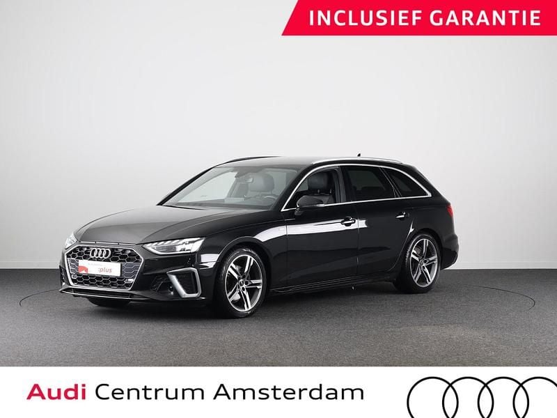 Zwart Gebruikt 2022 Audi A4 S-Line Stationwagen | € 33.949 (Eerlijke prijs) - Afbeelding 1/3