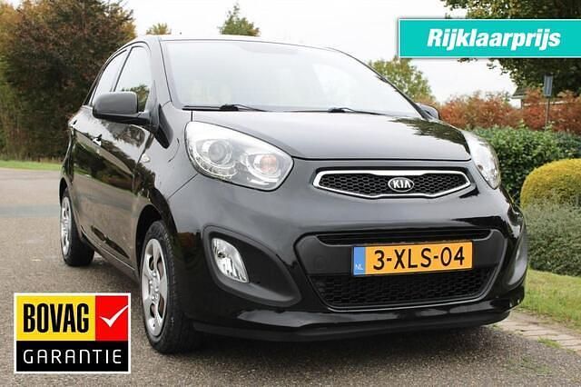 Zwart Gebruikt 2015 Kia Picanto Hatchback | € 7.900 (Eerlijke prijs) - Afbeelding 1/4