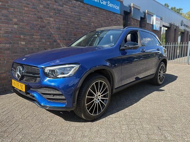 Blauw Gebruikt 2020 Mercedes GLC300 Business SUV | € 39.955 (Eerlijke prijs) - Afbeelding 1/4