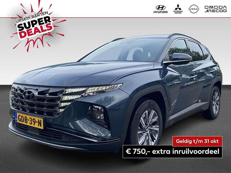 Blauw, metallic lak Gebruikt 2024 Hyundai Tucson Comfort SUV | € 34.930 (Goede deal) - Afbeelding 1/4