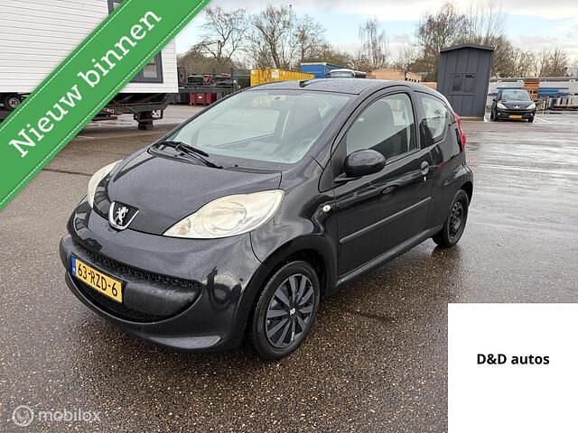 Occasion Peugeot 107 68 PK (50 kW) 2008 Zwart Hatchback