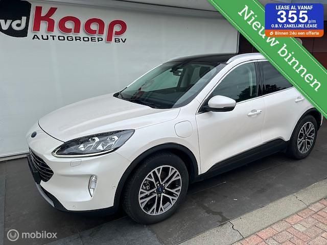 Wit, metallic lak Gebruikt 2020 Ford Kuga Titanium X SUV | € 21.950 (Goede deal) - Afbeelding 1/4