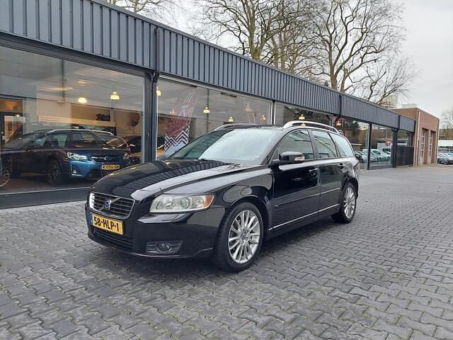 Zwart Gebruikt 2009 Volvo V50 Performance Stationwagen | € 4.500 (Iets duurder) - Afbeelding 1/4