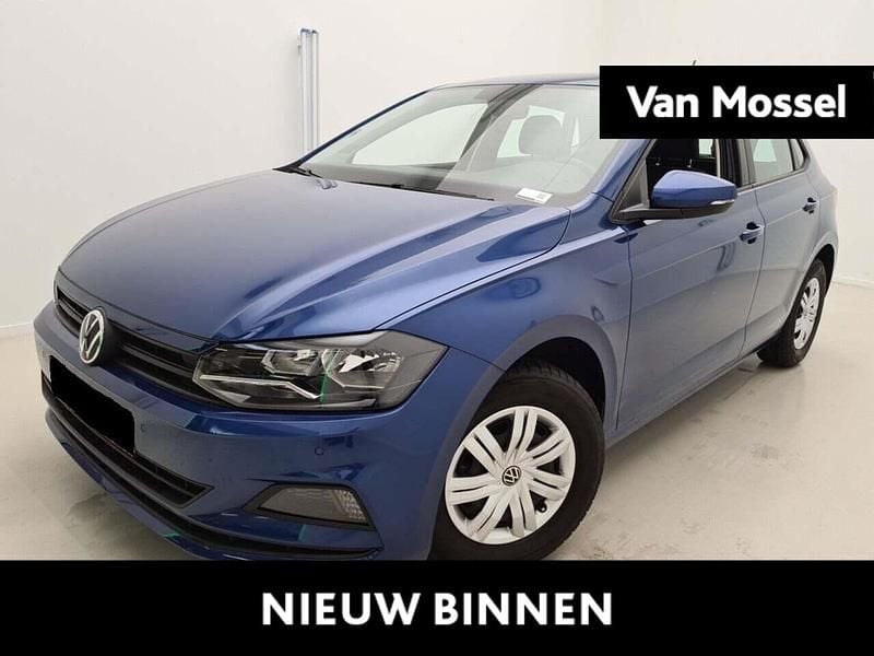 Blauw Gebruikt 2021 VW Polo Trendline Hatchback | € 15.400 (Super prijs) - Afbeelding 1/4