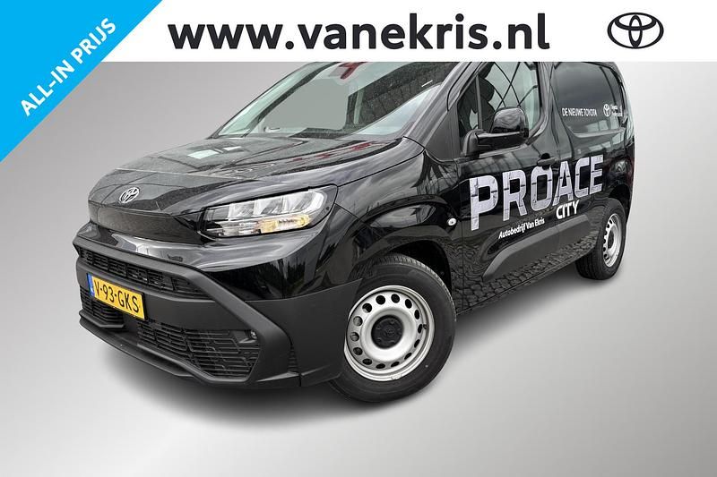 Zwart Gebruikt 2024 Toyota Proace City City Van | € 28.999 - Afbeelding 1/4