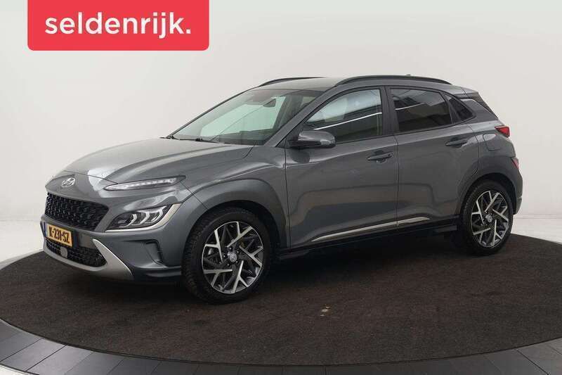 Grijs Gebruikt 2021 Hyundai Kona Premium SUV | € 14.900 (Super prijs) - Afbeelding 1/4