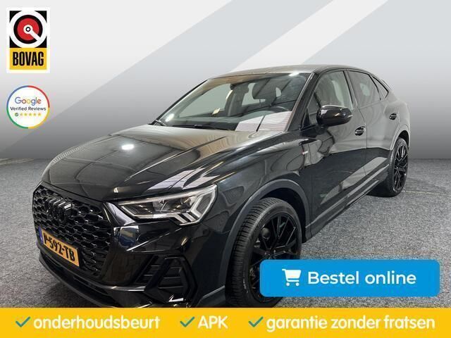 Zwart Gebruikt 2021 Audi Q3 Sportback S-Line SUV | € 38.500 (Eerlijke prijs) - Afbeelding 1/4