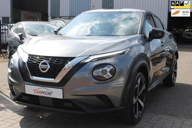 Grijs Gebruikt 2020 Nissan Juke Tekna SUV | € 17.445 (Eerlijke prijs) - Afbeelding 1/4