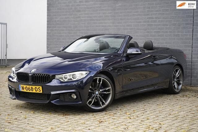 Blauw Gebruikt 2016 BMW 428 M Sport Cabriolet | € 25.950 (Eerlijke prijs) - Afbeelding 1/4