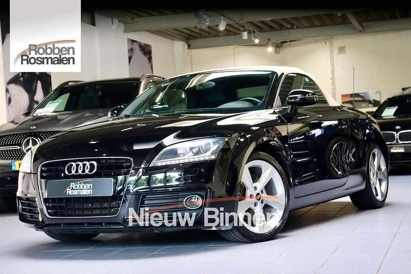 Zwart Gebruikt 2010 Audi TT Roadster Proline Cabriolet | € 13.250 (Eerlijke prijs) - Afbeelding 1/4