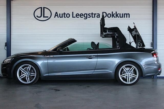 Occasion Audi A5 Cabriolet S-Line 189 PK (139 kW) 2018 Grijs Cabriolet