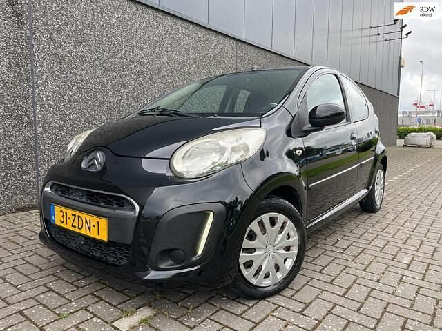 Zwart Gebruikt 2012 Citroën C1 Hatchback | € 4.495 (Eerlijke prijs) - Afbeelding 1/4
