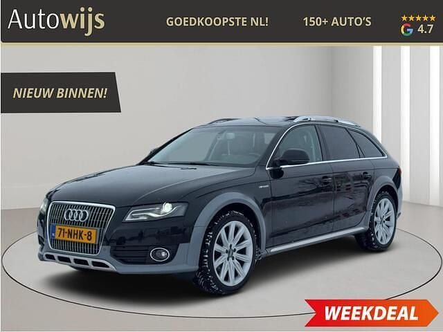 Zwart Gebruikt 2010 Audi A4 Allroad Proline Stationwagen | € 8.895 (Eerlijke prijs) - Afbeelding 1/4