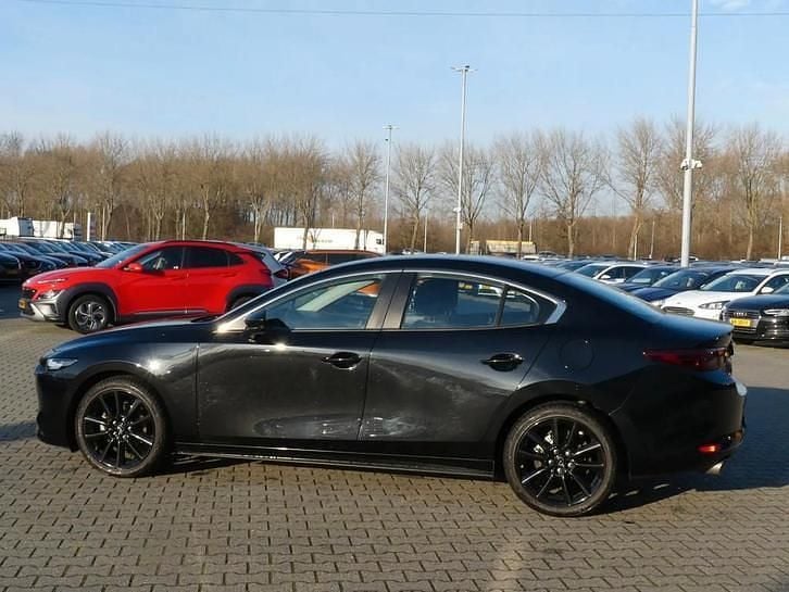 Occasion Mazda 3 Comfort 180 PK (132 kW) 2021 Zwart (metallic) Sedan