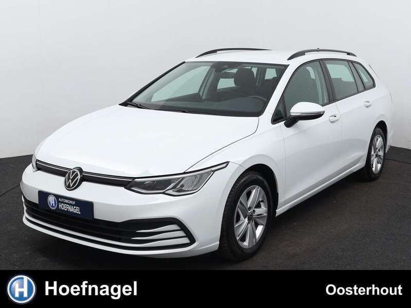 Wit Gebruikt 2021 VW Golf VIII Life Stationwagen | € 22.450 (Eerlijke prijs) - Afbeelding 1/4