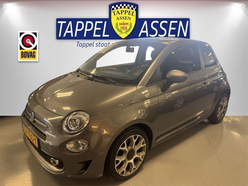 Grijs Gebruikt 2016 Fiat 500 Sport Hatchback | € 10.449 (Iets duurder) - Afbeelding 1/4