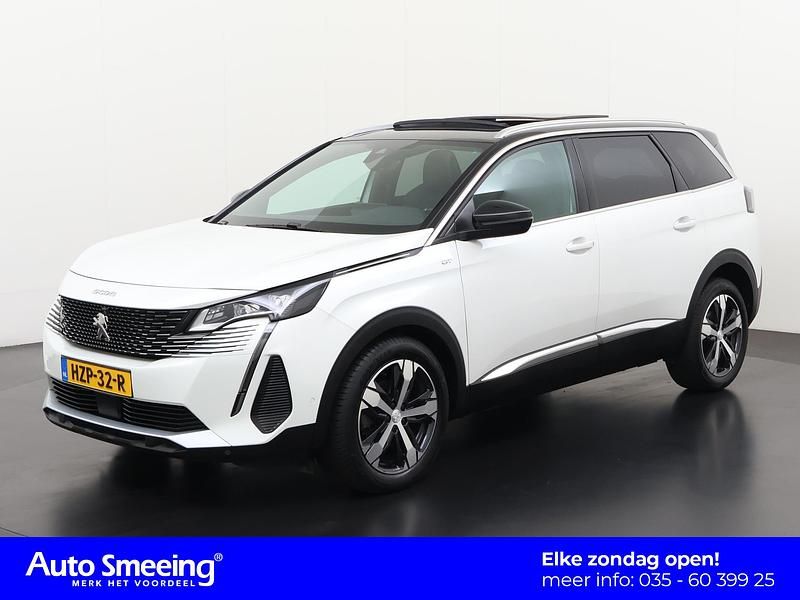 Pearlescent white paint (kwe) Gebruikt 2021 Peugeot 5008 GTi MPV | € 32.895 (Eerlijke prijs) - Afbeelding 1/4