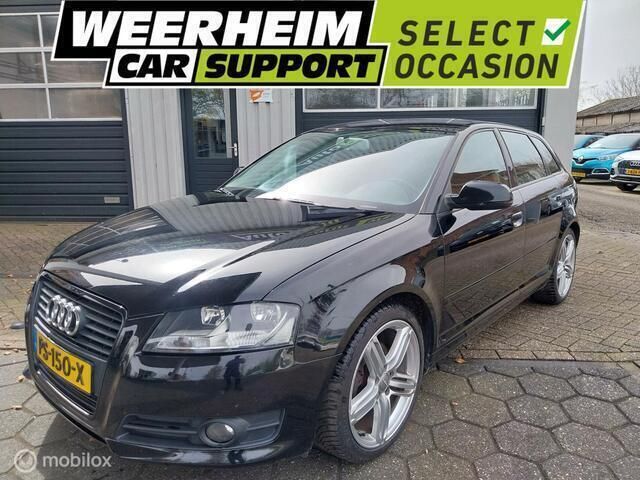 Zwart Gebruikt 2010 Audi A3 Sportback Attraction Hatchback | € 7.950 (Iets duurder) - Afbeelding 1/4