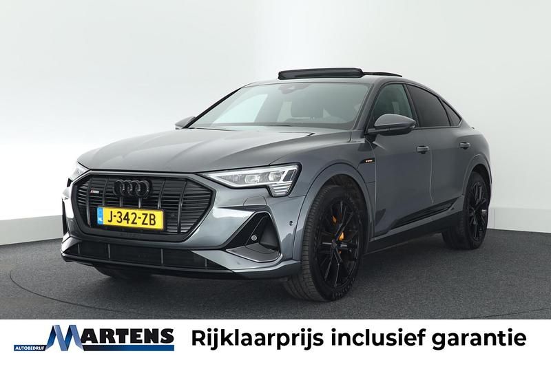 Grijs Occasion 2020 Audi e-tron SUV | € 35.949 (Iets duurder) - Afbeelding 1/4
