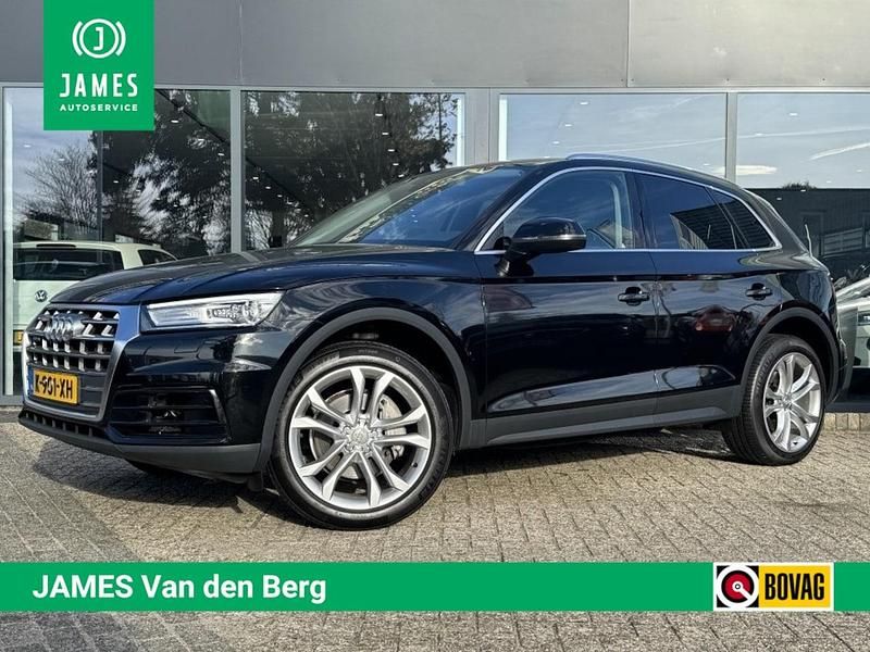 Zwart Occasion 2017 Audi Q5 Basis SUV | € 25.495 (Super prijs) - Afbeelding 1/4