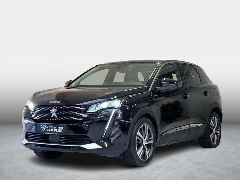 Zwart Gebruikt 2022 Peugeot 3008 Allure SUV | € 25.900 (Eerlijke prijs) - Afbeelding 1/3