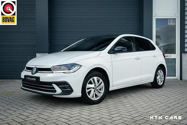 Wit Gebruikt 2022 VW Polo Hatchback | € 19.950 (Goede deal) - Afbeelding 1/4