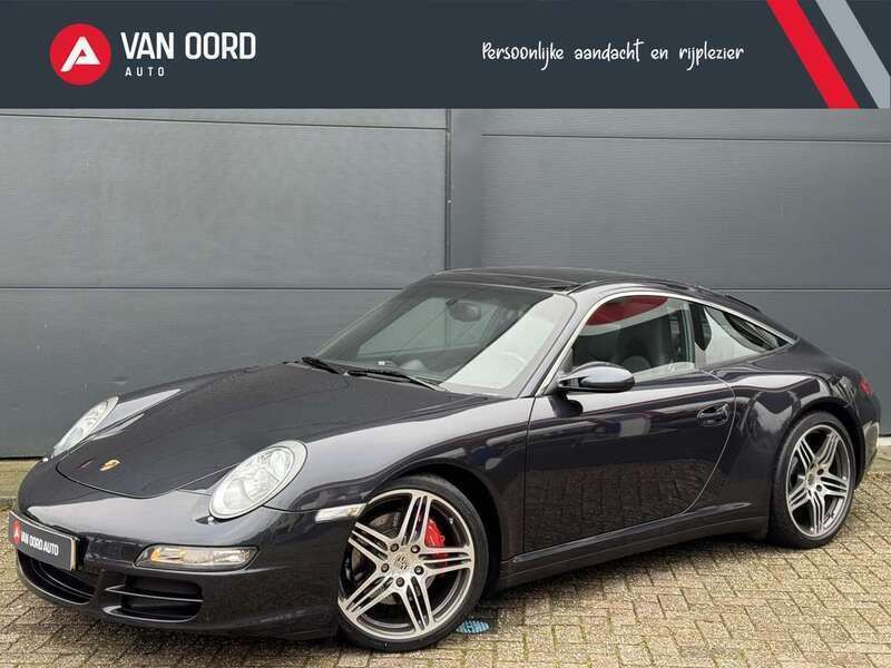 Grijs, metallic lak Gebruikt 2007 Porsche 911 Carrera Cabriolet Cabriolet | € 62.980 - Afbeelding 1/4