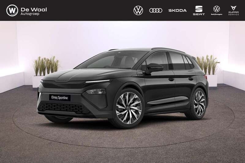 Black magic Nieuw 2025 Skoda Elroq SportLine SUV | € 52.350 (Eerlijke prijs) - Afbeelding 1/4