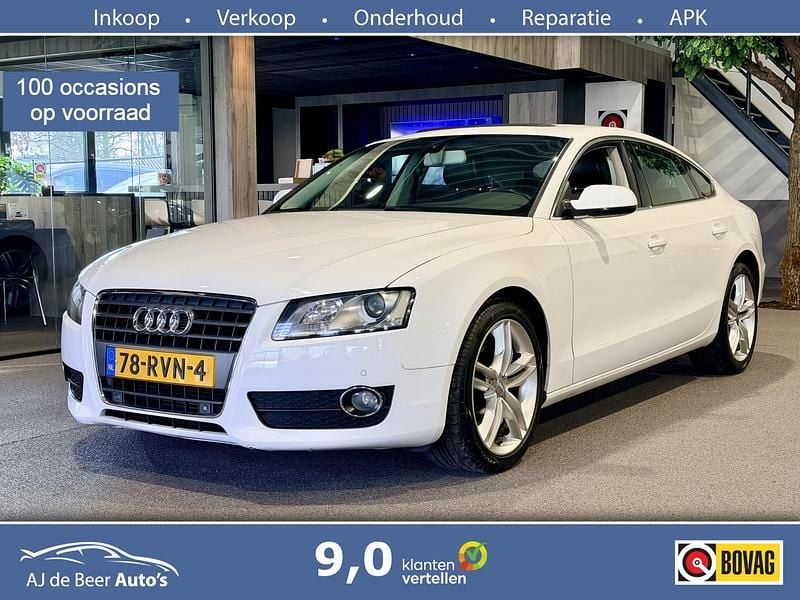 Wit Occasion 2011 Audi A5 Sportback Proline Hatchback | € 11.990 (Eerlijke prijs) - Afbeelding 1/4
