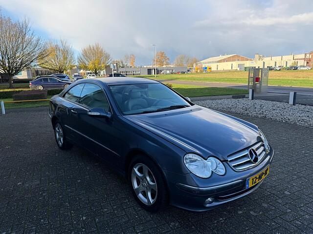 Occasion Mercedes CLK200 Elegance 163 PK (119 kW) 2004 Blauw Coupé