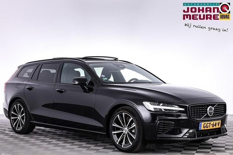 Zwart Occasion 2024 Volvo V60 Ultra Stationwagen | € 42.900 (Goede deal) - Afbeelding 1/4