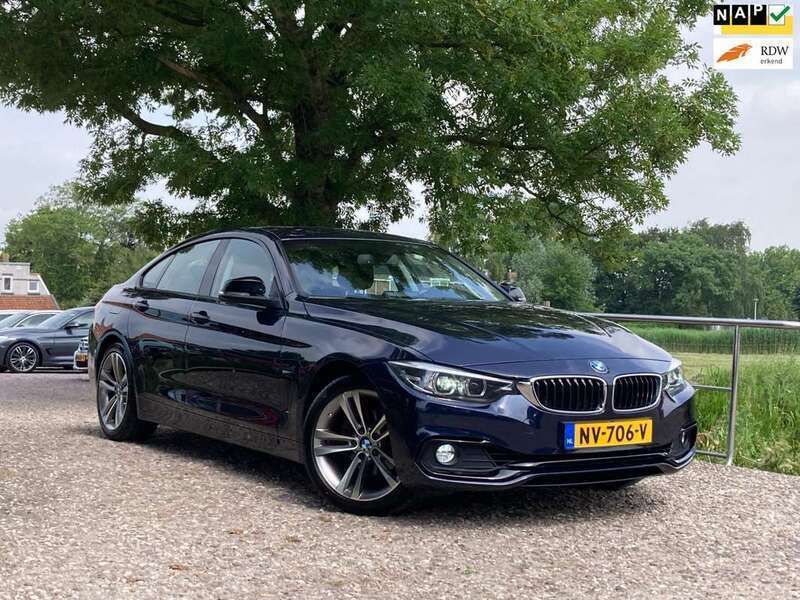 Blauw Gebruikt 2017 BMW 420 Gran Coupé Executive Coupé | € 16.975 (Super prijs) - Afbeelding 1/4